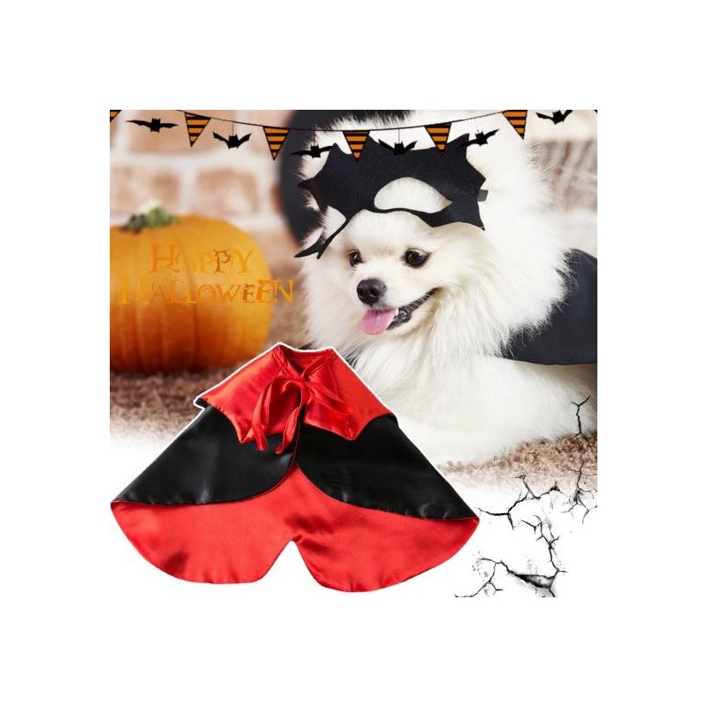 Halloween Cape Trompete Atmungsaktive Riemen Kreative langlebige Dress Up Tuch Haustier Katze Hund