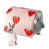 Bunny Nest Tunnel Shape Bur-free No Additives Bite-resistant Soft Keep Warm Resting House