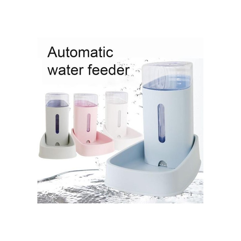 3.8L Large Capacity Dog Cat Automatic Water Food Dispenser Feeder Pet Supply