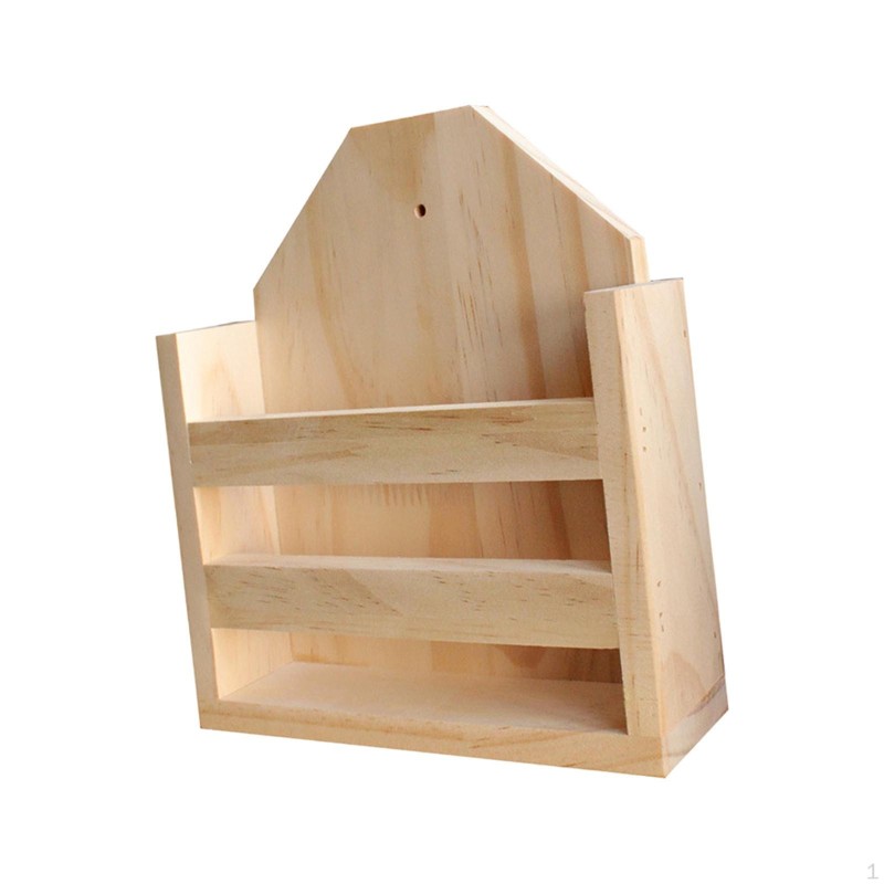 Kaninchen Heu Feeder Rack Holz Gras Spender Käfig Zubehör Krippe Chinchilla