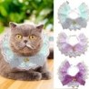 Puppy Collar Bow-tie Design Comfortable Wear Lovely Cat Dog Lace Collar Scarf Cat Supplies