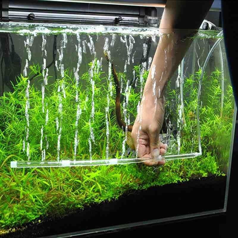 Aquarium Pumpe Luftblase Rohr Schlauch Hydrokultur Sauerstoff Platte Mini Aquarium Zubehör Luft Rohr