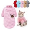 Haustier Hund Fleece Winter Warm Pullover Jacke Mantel Pullover Welpen Katze Kleidung Bekleidung