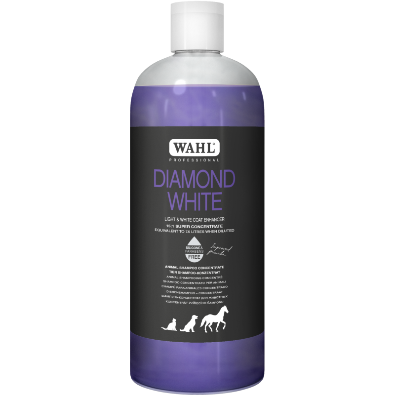 Wahl Professional Diamond White Shampoo Konzentrat - 500 ml