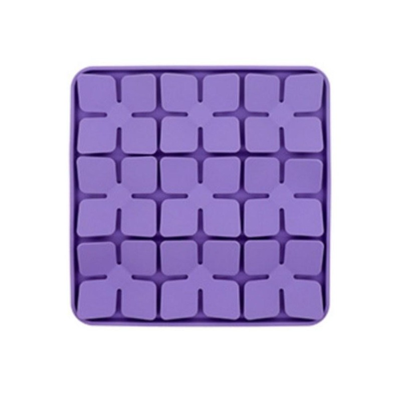 Silicone nose work mat dog and cat separation anxiety prevention tableware, purple