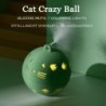 1 Pcs Crazy Ball Interaktive Katze Spielzeug Automatische Mobile Katze Jump Ball Spielzeug Vibration Sensor Katze Spiel Spiel