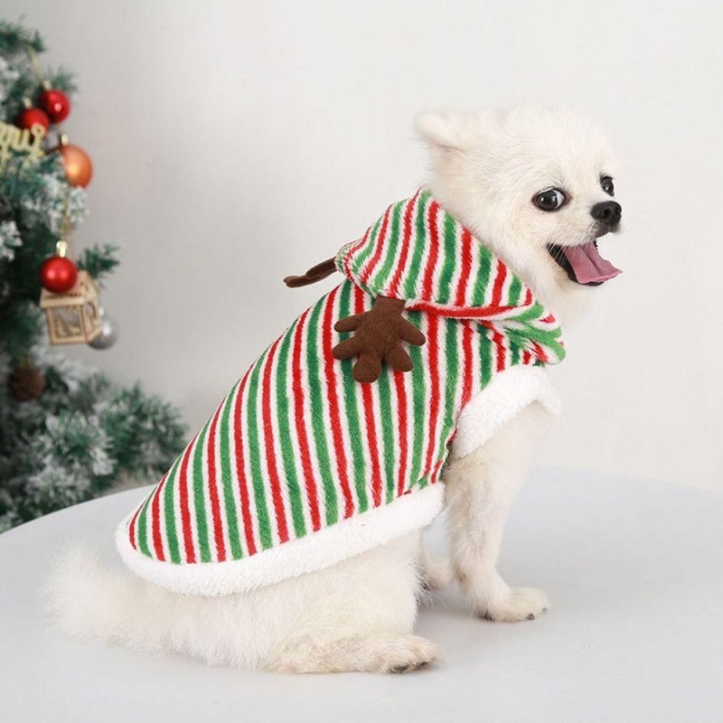 Pet Supplies Apparel Winter Warmer Tops Pet Costume Cat Dog Clothes Hoodie