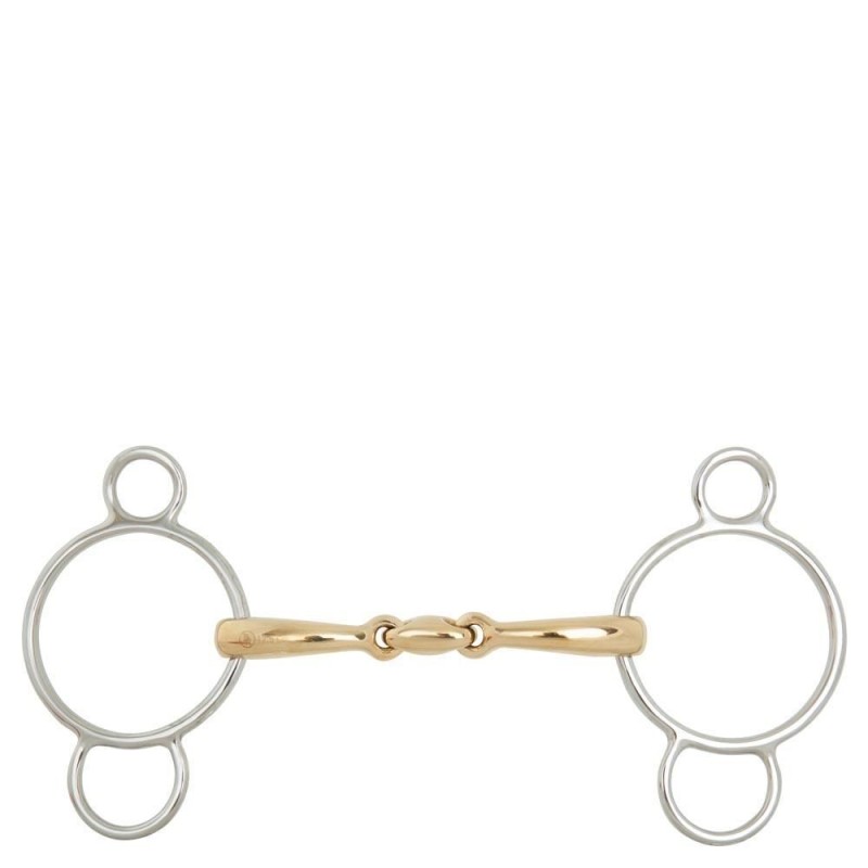 3-Ring Gebiss BR Equitation Soft Contact