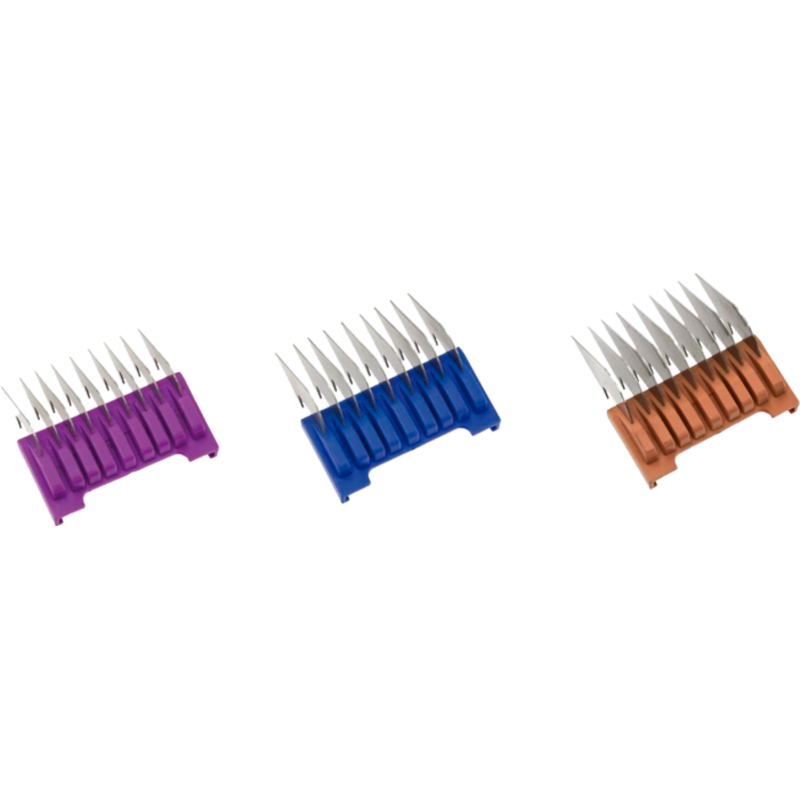 Wahl Professional Edelstahl-Aufschiebekamm Set 6, 10, 13 mm - 1 Set