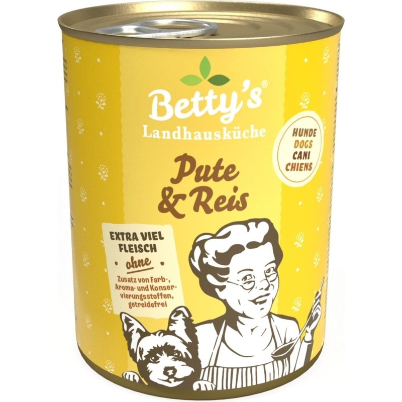 Betty's Landhausküche Pute & Reis - 400 g