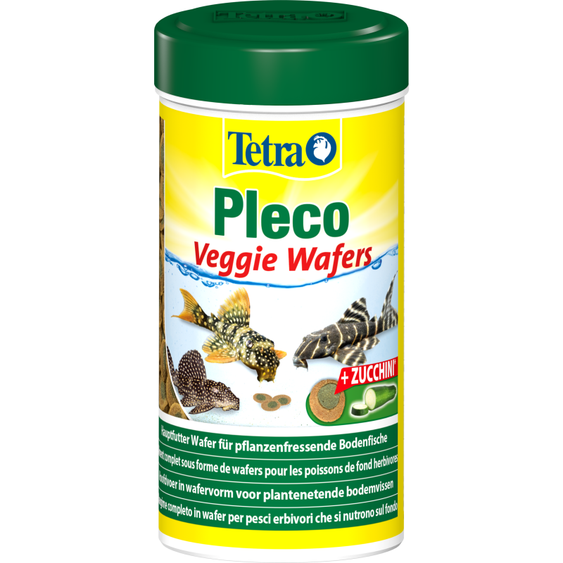 Tetra Pleco Veggie Wafers - 250 ml