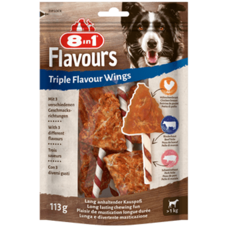 8in1 Triple Flavour Wings 6 Stück - 1 Pkg