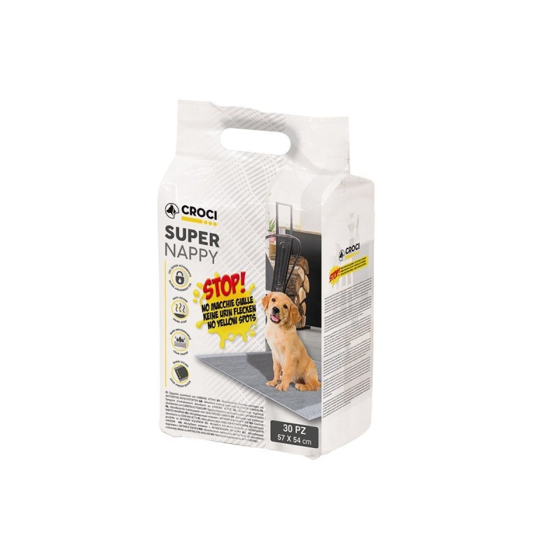 Hundehandtuch Croci Canifrance Super Nappy Charb.Actif (x30)