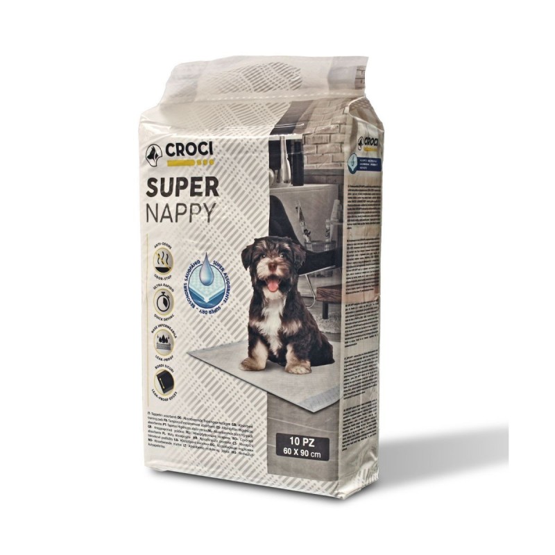 Hygienehandtuch für Hunde Croci Canifrance Super Nappy (x8)