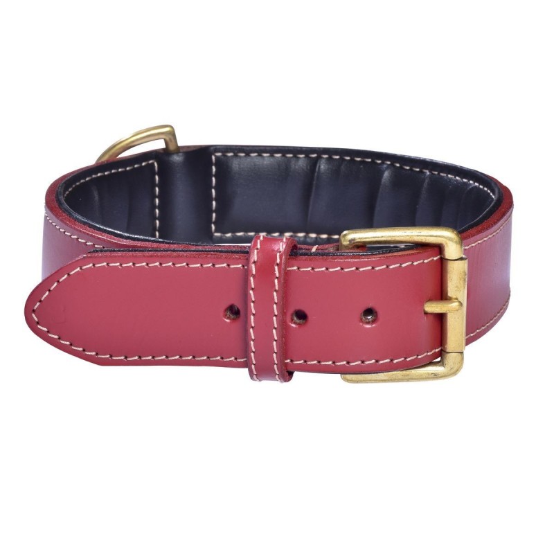 Hundehalsband aus Leder Bobby Haute Finition