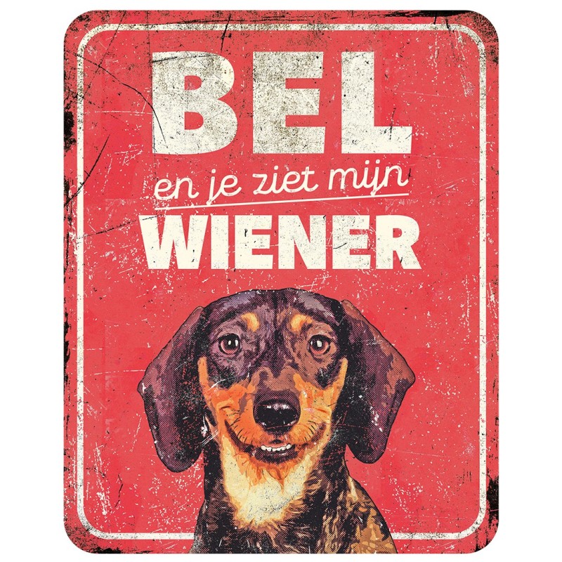 Warnschild dachshund de D&D Home