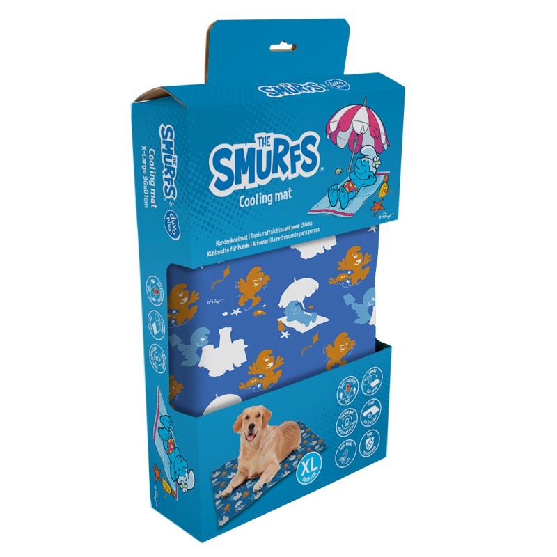 Erfrischende Hundematte Smurfs Duvoplus Les Schtroumpfs