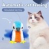 Smart Electric Realistic Bird Sound Toy For Cats With Automatic Sensing, Interactive Plush Pet Toy