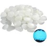 Pierre Lumineuse,200 Pcs Galet Lumineux Pierres Artificiels Galets Fluorescent Décoration Jardin Chemin Aquarium Éclairage de