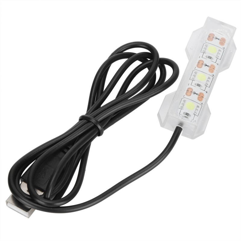 Kleine Aquarium Wasserpflanze Licht Desktop Fisch Dekoration weiche LED Lampe