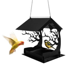 Bird Feeder with Roof...