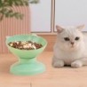 Tilted Removable Anti Overturning Kitten Food Plate Dog Feeder Bowl Cat Food Bowl Cat Water Bowl