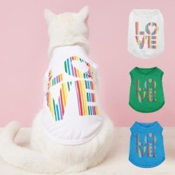 Trendy Katzen T-shirt Brief...