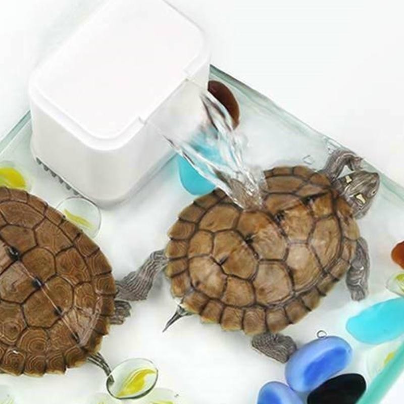 Mute 3 in 1 Innerer Wasserfallfilter mit niedrigem Füllstand für Schildkrötenbecken