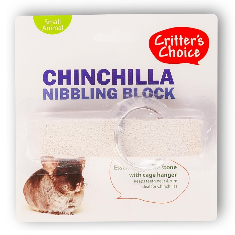 Happypet Knabberblock - Natürlicher Kauartikel für Chinchillas