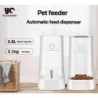 Haustier Hund Automatische Feeder Katze Trinker Hund Schüssel Katze Becken Wasser Feed Hundefutter Spender Kombination Lageru