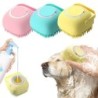 Badezimmer Puppycat Waschmassagespender Pflegeduschbürste Weiche Silikon-Hundebürste Haustier-Shampoo-Massagegerät Badebürste