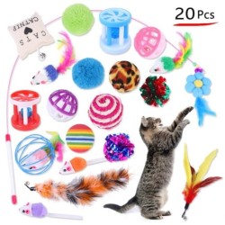 20 Pcs Katze Spielzeug...