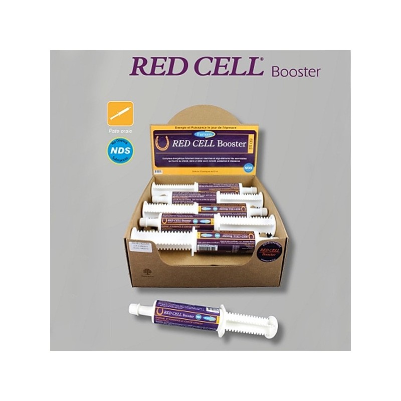 Box mit 10 Spritzen für Sportpferd Leistung Farnam Red Cell Booster