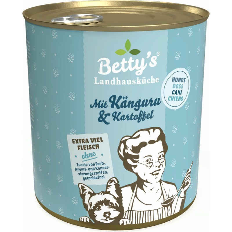 Betty's Landhausküche Känguru mit Kartoffeln und Geflügel - 800 g