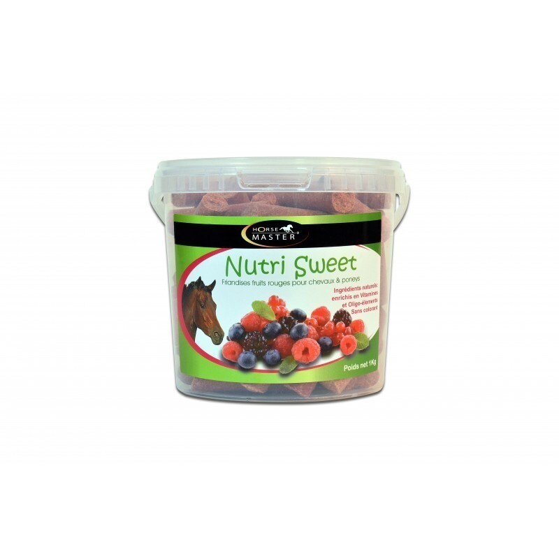 Pferdeleckerli Horse Master Nutri Sweet - Rote Früchte 1 kg