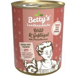 Betty's Landhausküche Wild & Geflügel mit Preiselbeeren - 400 g