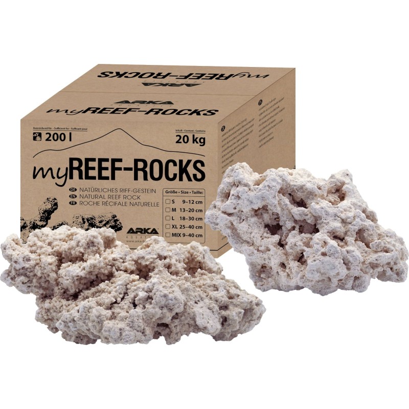 ARKA myReef-Rocks, Natürliches Riff-Gestein - 18-30cm