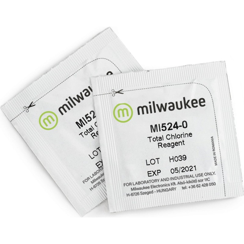 Milwaukee MI524-25 Pulverreagenz total Chlor - 25 Stk