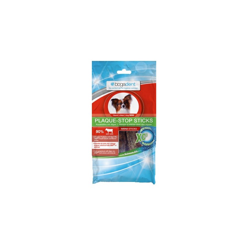 Bogadent Plaque-Stop Sticks - mini Hunde - 100 g