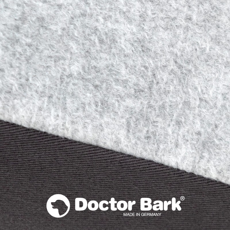 Doctor Bark orthopädische Matratze - M - Hellgrau