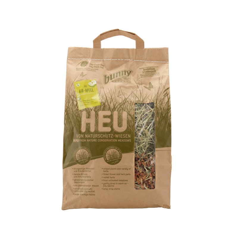 Bunny Nature Heu von Naturschutz-Wiesen - 600 g