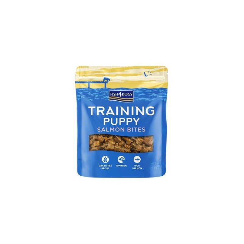 Fish4Dogs - Training Puppy Salmon Bites - 80 g