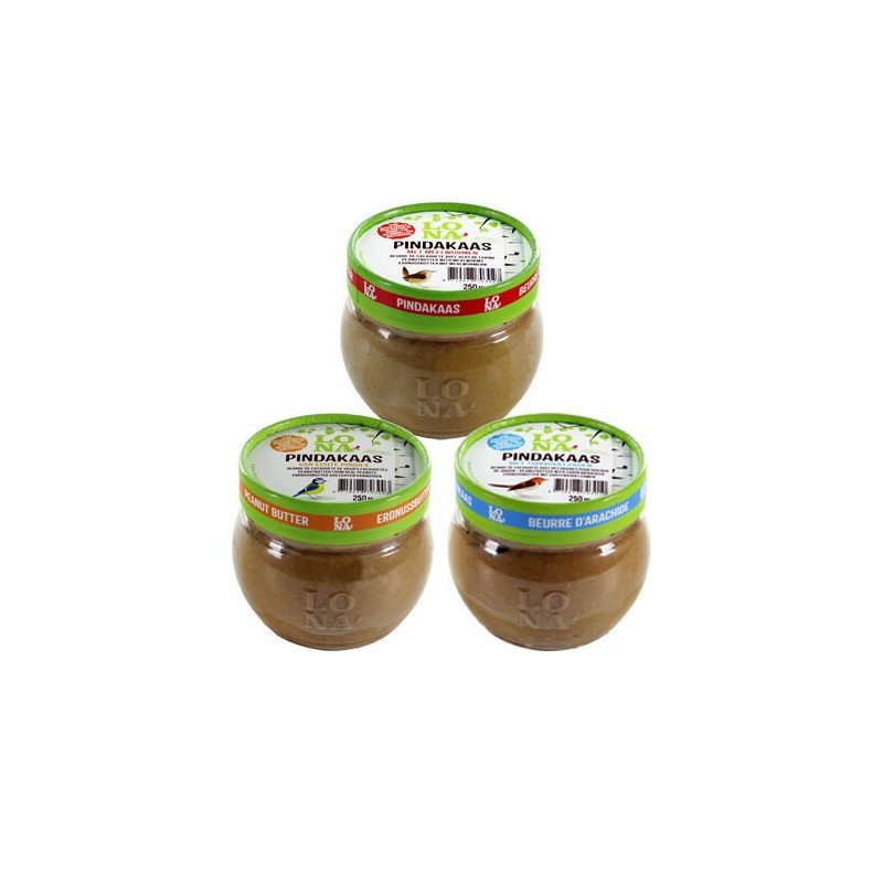 LONA Erdnussbutter mit Samen - 250 ml