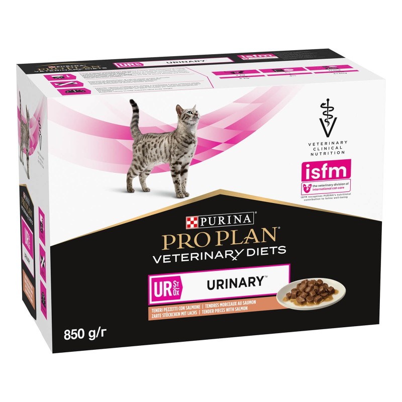 PRO PLAN Veterinary Diets UR Urinary Katze Frischebeutel Lachs 10 x 85g