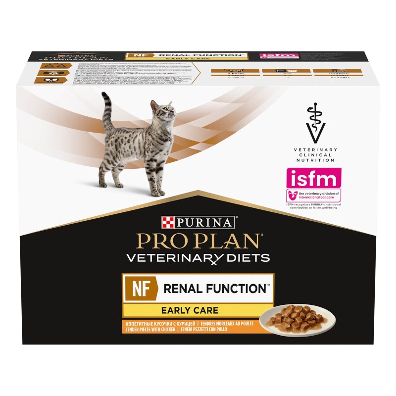 PRO PLAN Veterinary Diets NF Renal Function Early Care Katze Frischebeutel Huhn 85g