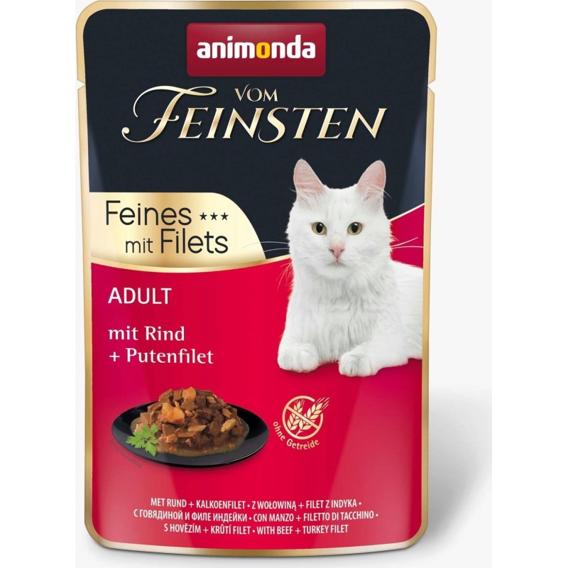 Animonda Vom Feinsten Adult Rind und Putenfilet - 85 g