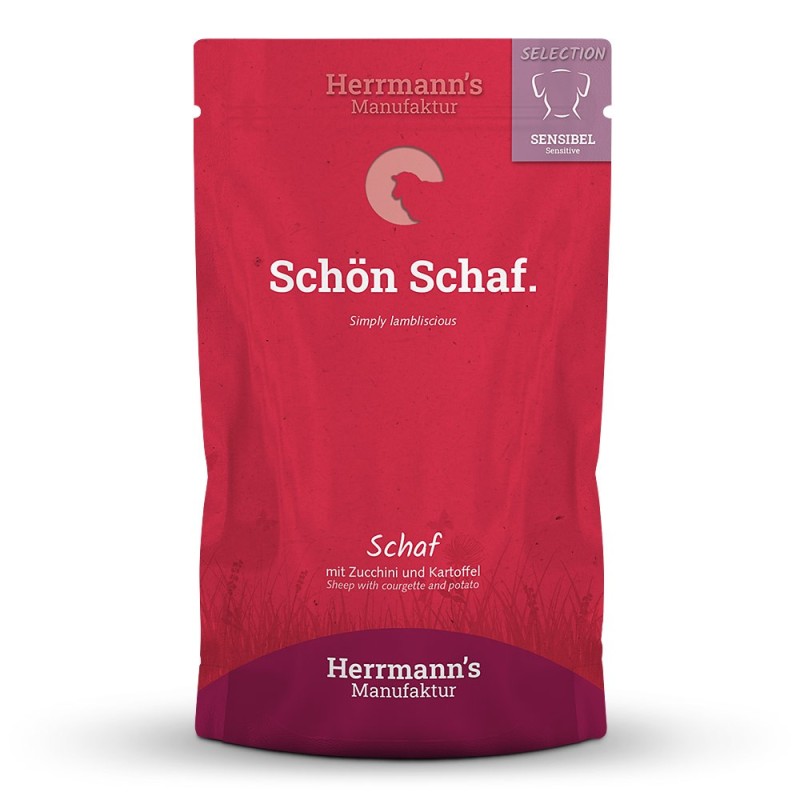 Herrmann's | Schaf mit Zucchini und Kartoffeln | Selection Sensible | 15 x 150 g