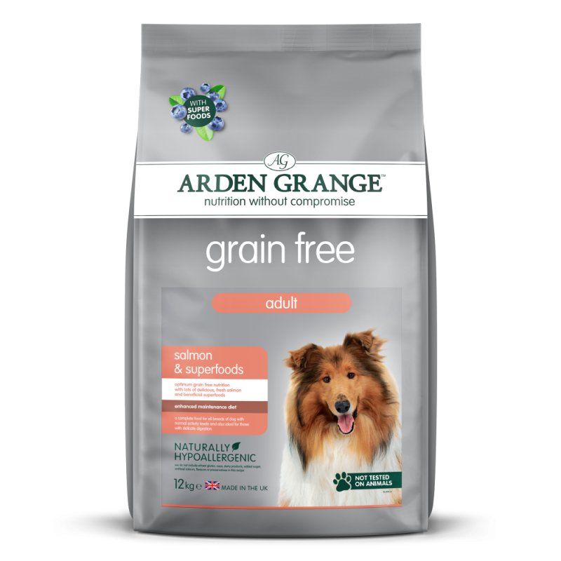 Arden Grange | Lachs / Superfoods | Grain Free Adult | 2 x 12 kg