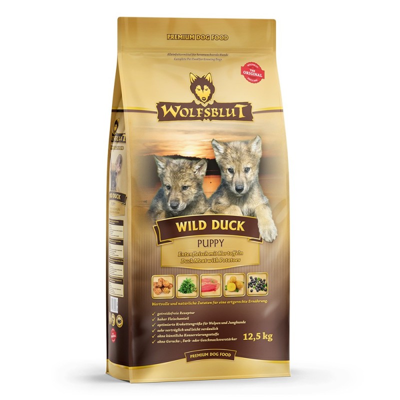 Wolfsblut | Wild Duck | Puppy | 12,5 kg