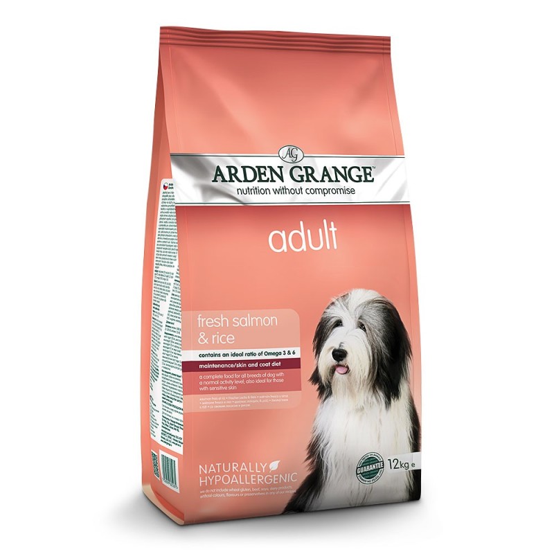 Arden Grange | Mit frischem Lachs / Reis | Adult | 12 kg